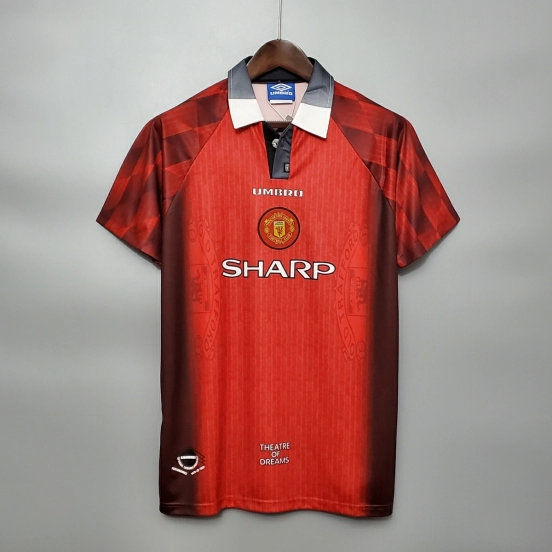 Retro 1996 Manchester United home Soccer Jersey