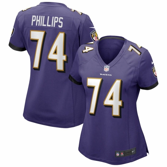 Women's Tyre Phillips Purple Player Limited Team Jersey