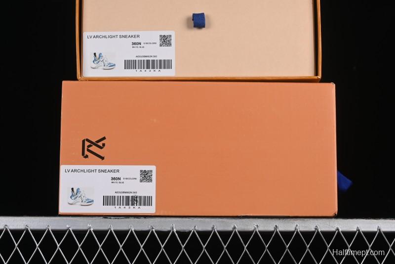 Louis Vuitton Archlight Sneakers with Wave-shaped Sole and Oversized Tongue - MBJ0