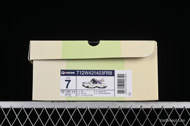 Fila Fusion Thick Sole Hard Candy Sandals - T12W421403FRB