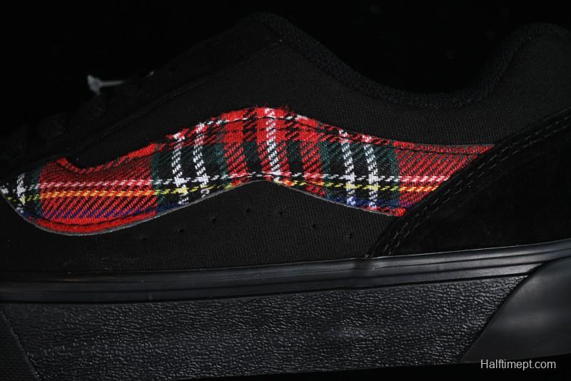 Vans Classics Knu Skool Retro Sneakers with Enlarged Toe and Thickened Trim - VN0009QC3N6