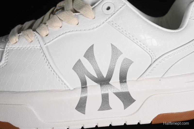 MLB Chunky Liner Metal Senior Series Lightweight Platform Casual Sneakers with 6cm Height Increase - 3ASXCLX4N50WHS