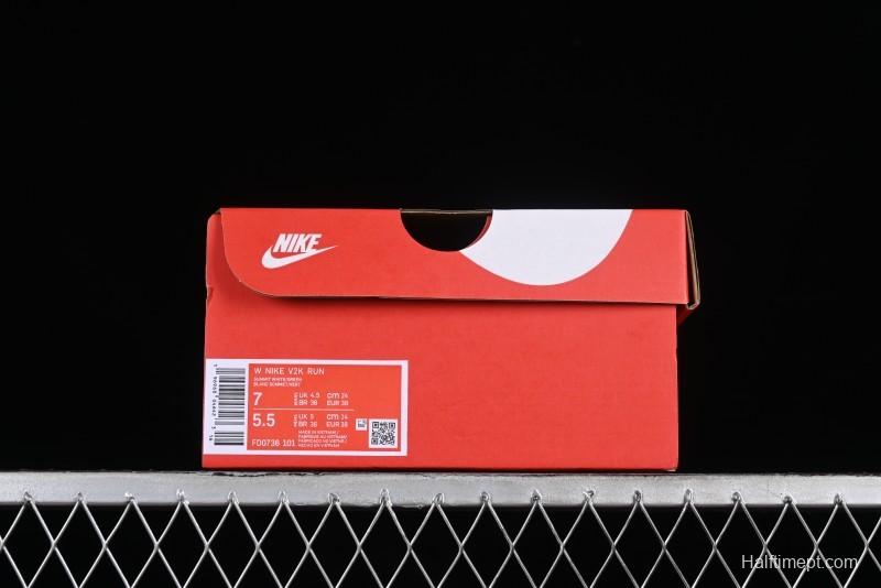 Nike V2K Runtekk 3XL Cushioned Anti-Slip Retro Low-Top Running Shoes - FD0736-101