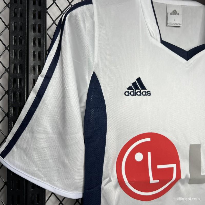 Retro 02/03 Universidad De Chile  Away White Jersey
