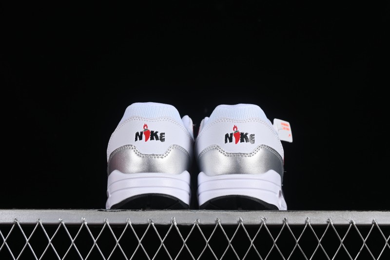 Nike Air Max 1 Retro Running Shoes with Half-Sole Air Cushion - HF7746-100