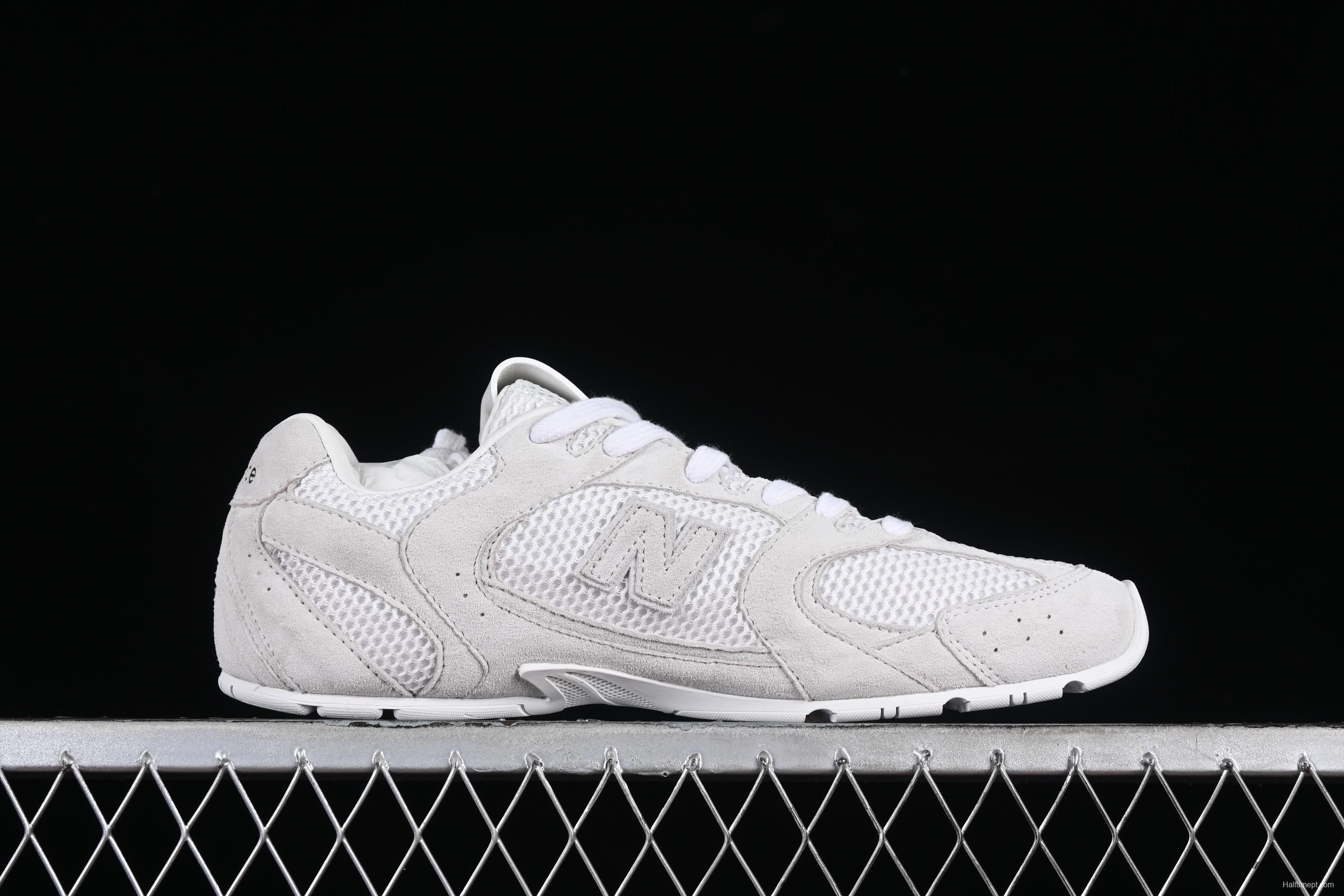 MiuMiu x New Balance 530 Series Low-Top Classic Retro Casual Running Shoes - 55655 White