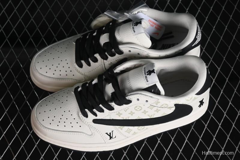 Nike Air Jordan 1 Low OG SP Travis Scott x Fragment Design Collaboration Sneakers - SJ2068-002