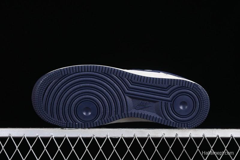 Nike Air Force 1 '07 Low LV Collaboration - Off White Navy Blue Casual Shoes CV1724-111
