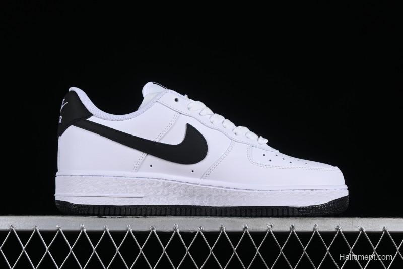 Nike Air Force 1 '07 Low Casual Sneakers in Black and White - FQ4296-101