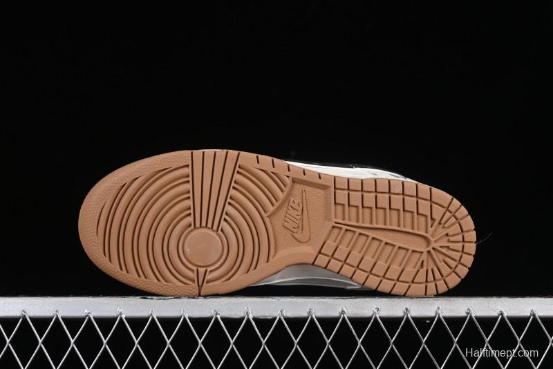 Nike Dunk Low LV Louis Vuitton - Beige Black Denim Anniversary High-End Custom Sneakers - DQ1098-341