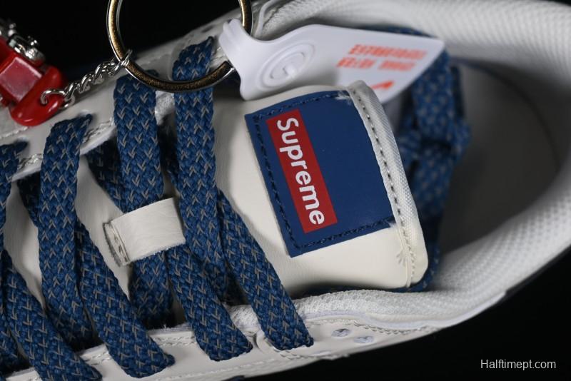 Supreme x Nike SB Dunk Low Casual Skate Shoes with Zoom Air Cushion - DQ1098-335