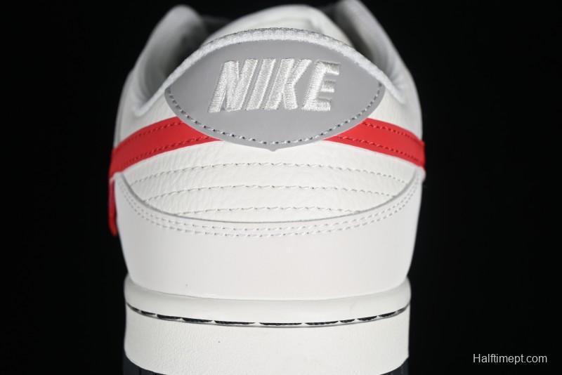 Supreme x Nike SB Dunk Low Casual Skate Shoes with Zoom Air Cushion - DQ1098-333