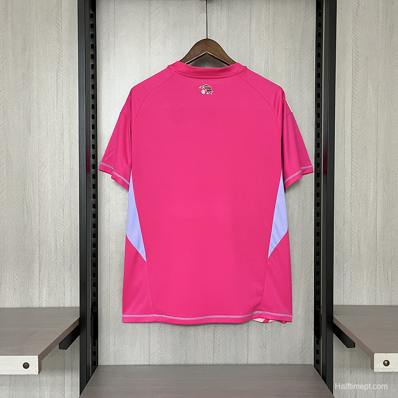 25/26 Flamengo Goalkeeper Pink Jersey S-XXXXL