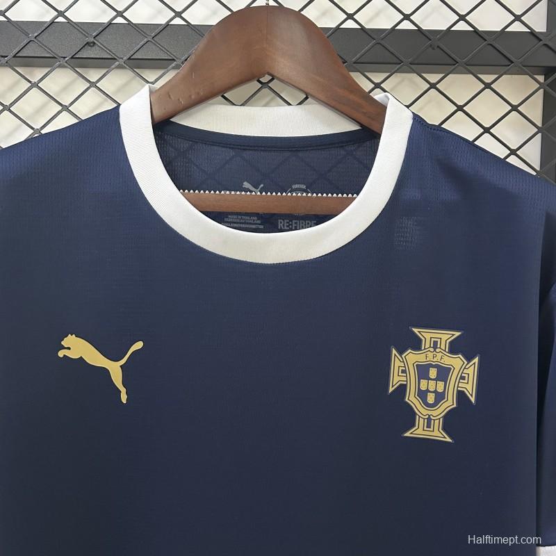 2025 Portugal Training Navy Jersey