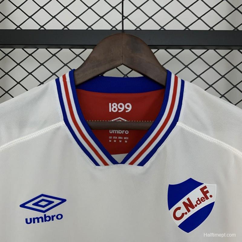 25/26 Uruguay Club Nacional White Pre-Match Jersey