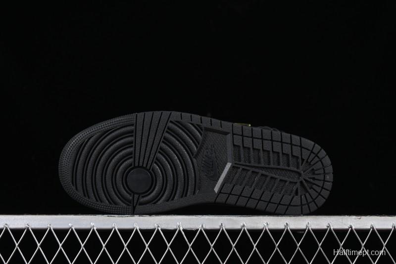 Nike Air Jordan 1 Low "Method of Make" Casual Sneakers with Woven Design - FN5032-007