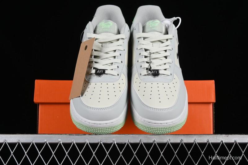 Nike Air Force 1 '07 Low Casual Sneakers with Full-Length Air Cushion - FN8540-001