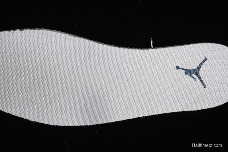 Nike Air Jordan 1 Low LV Collaboration - White with Blue Swoosh Custom Casual Sneakers - WG8850-005