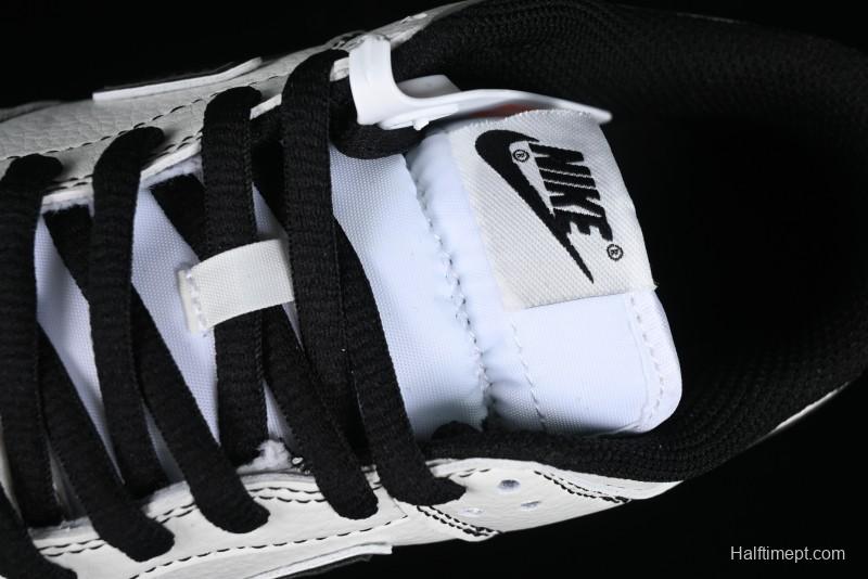 Nike Supreme x SB Dunk Low Casual Skate Shoes in Black and Beige - RM2308-237