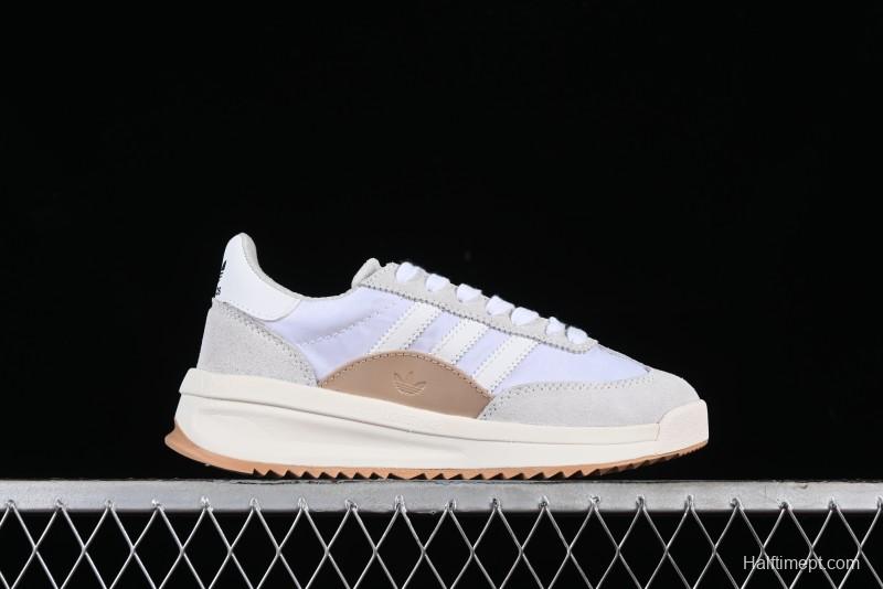 Adidas Originals SL 72 Retro Running Shoes with Nylon Upper and Suede Accents - ID1031