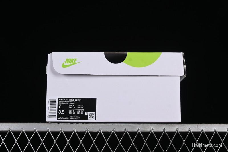 Nike Air Force 1 '07 Low Casual Sneakers with Full-Length Air Cushion - AO4606-701