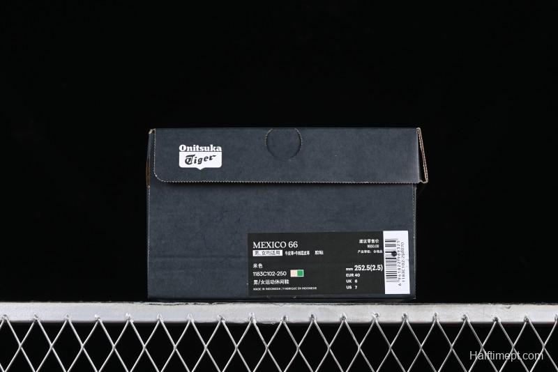 Onitsuka Tiger Mexico 66 Low-Top Leather Running Shoes - 1183C102-250