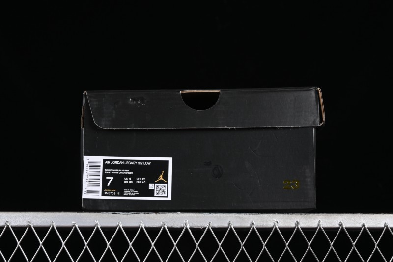 Nike Air Jordan Legacy 312 Low Sneakers with Velcro Strap and Triple Sole Design - HM3709-141