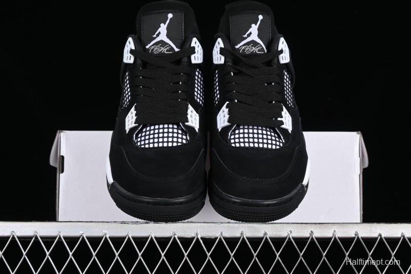 Nike Air Jordan 4 Retro "White Thunder" Basketball Shoes - FQ8138-001