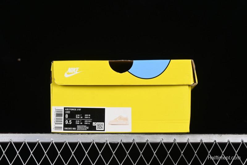 Nike Air Force 1'07 Low "Psyduck" Casual Sneakers - DB3301-661