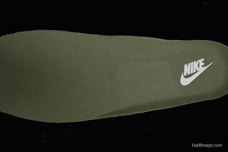 Nike Air Force 1 '07 Low LV Collaboration - Beige Green Double Swoosh Casual Sneakers - XZ6188-003