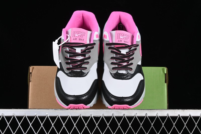Nike Air Max 1 Retro Running Shoes with Half-Sole Air Cushion - HF3713-003