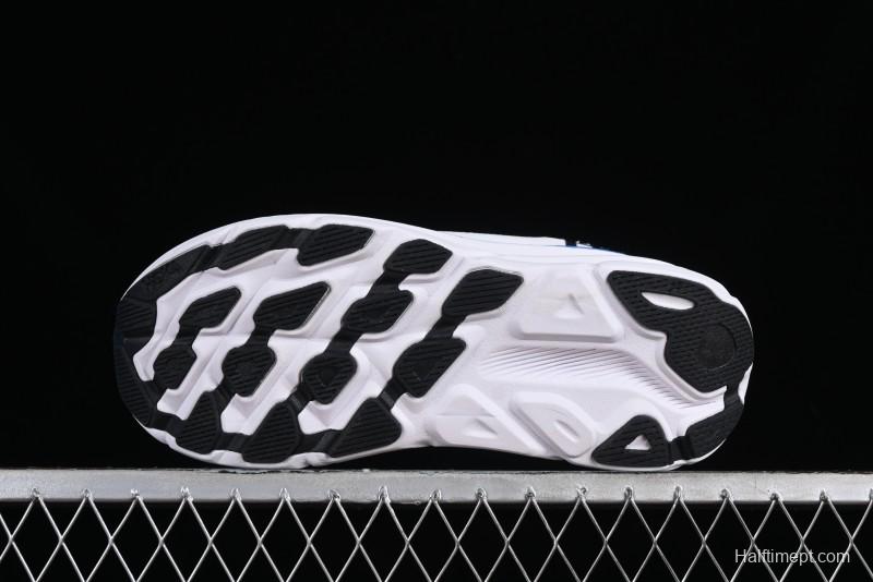 HOKA ONE ONE Clifton 9 Lightweight Knit Mesh Running Shoes with Enhanced Cushioning - 1127895 BVR