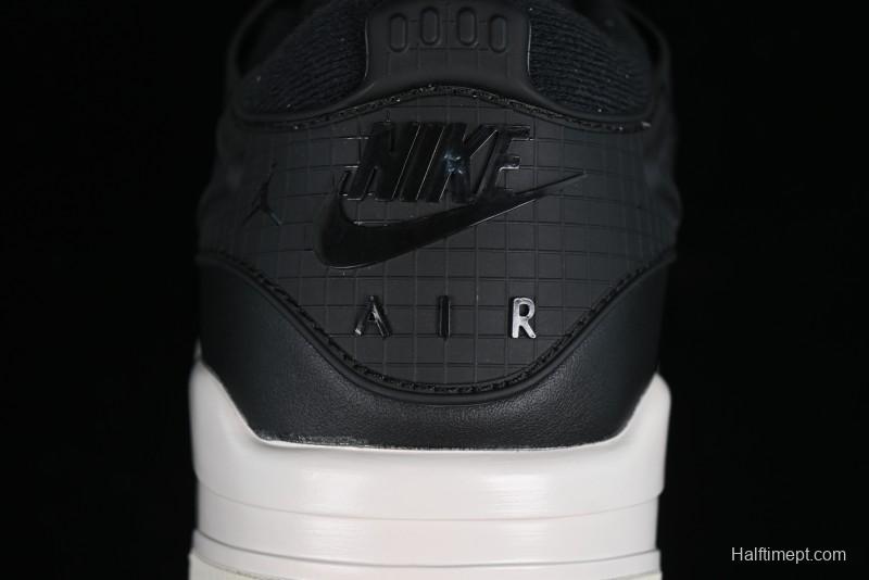 Nike Air Jordan 4 Remastered Sneakers in Black, Light Bone, and Dark Gray - FQ7939-001