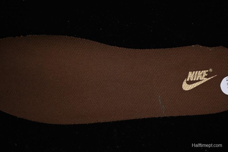 Nike Dunk Low SB White Brown Plaid Casual Skate Shoes - FV3653-191