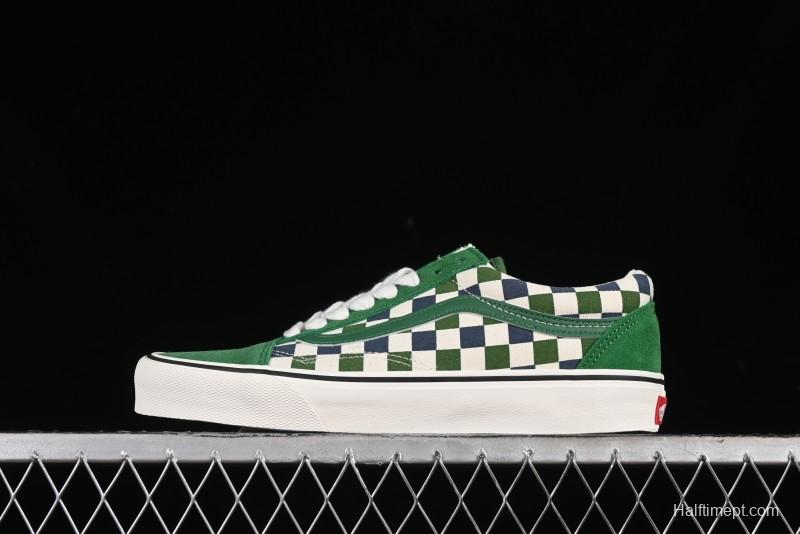 Vans Old Skool 36 Checkerboard Low-Top Canvas Sneakers - VN000D7HY29