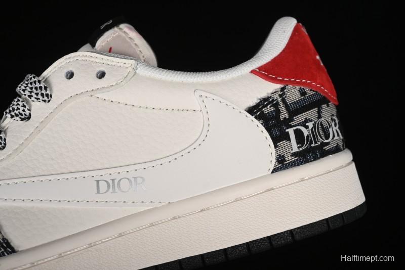 Nike Travis Scott x Fragment Design x Air Jordan 1 Low OG SP AJ1 - XY2688-108