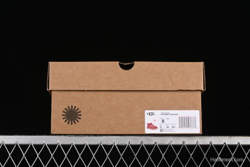 UGG Classic Ultra Mini Short Boots with Genuine Australian Shearling and TREADLITE Outsole - 1116109