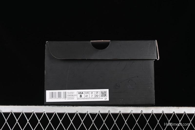 Nike Travis Scott x Fragment Design x Air Jordan 1 Low OG SP AJ1 Black Wukong Collaboration - CH6336-012