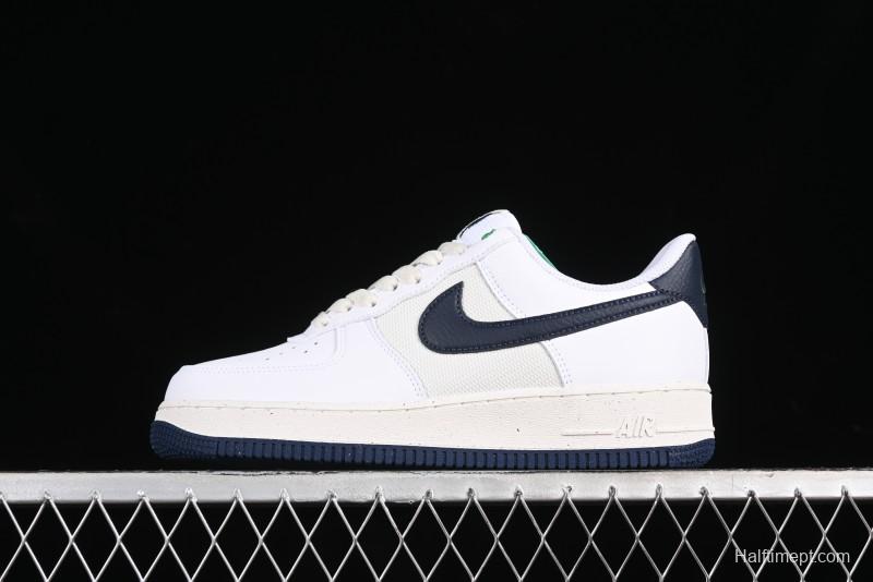 Nike Air Force 1 '07 Low Casual Sneakers with Full-Length Air Cushion - HF4298-100