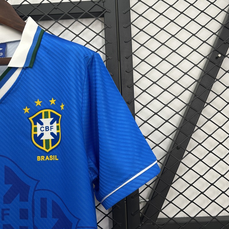 1994 Retro Brazil Away Jersey