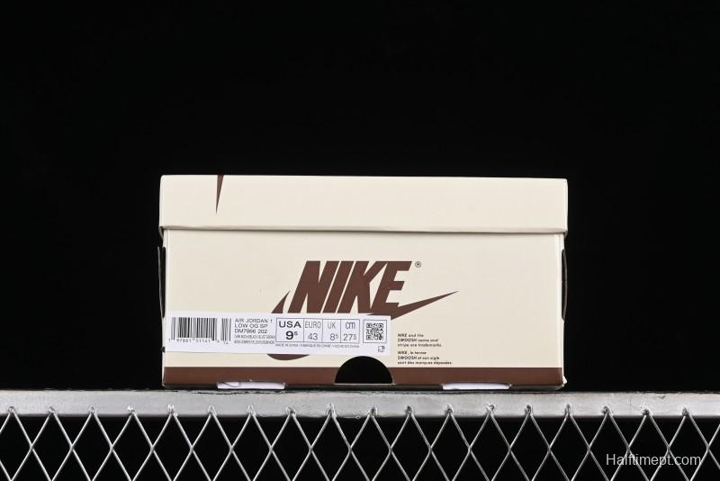 Nike Travis Scott x Air Jordan 1 Low OG Retro Sneakers - DM7866-202