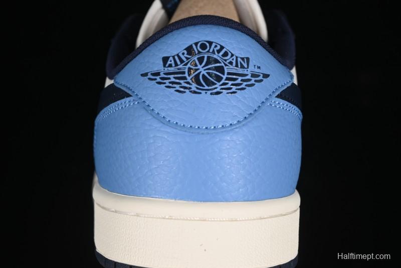 Nike Air Jordan 1 Low OG "Obsidian" Basketball Shoes - CZ0790-400