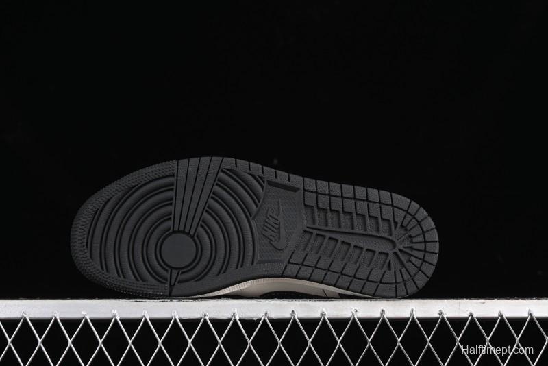 Nike Air Jordan 1 Low AJ1 Marvel Collaboration - Batman Custom High-End Low-Top Basketball Shoes - SJ6650-011