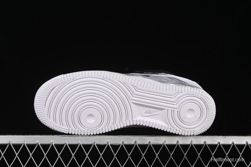 Nike Air Force 1 '07 Low Storm Graffiti Low-Top Casual Sneakers - DD2024-010