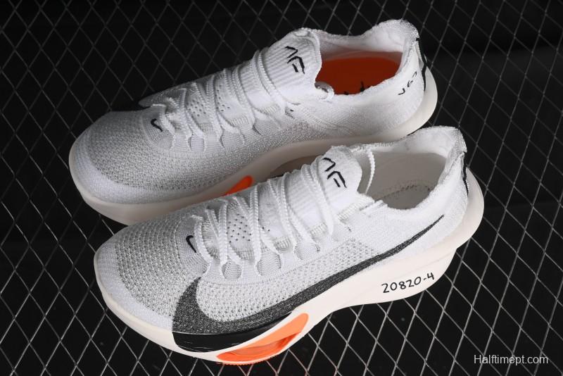 Nike Zoom VaporFly Next 3 Prototype Super Marathon Running Shoes with Dual Air Zoom and Full-Length Carbon Fiber Plate - FD8356-100