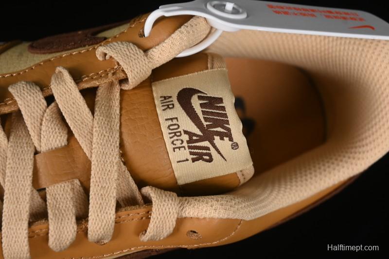 Nike Air Force 1 '07 Low Casual Sneakers with Full-Length Air Cushion - HQ3905-200