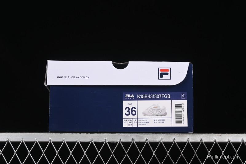 Fila Kids Non-Slip Wear-Resistant Thick Sole Casual Running Shoes - K15B431307FGB