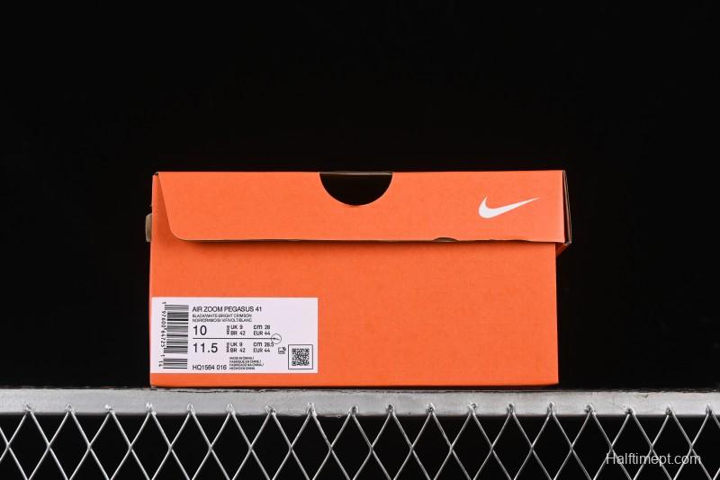 Nike Air Zoom Pegasus 41 Breathable Lightweight Running Shoes with Cushioned Support - HQ1564-016