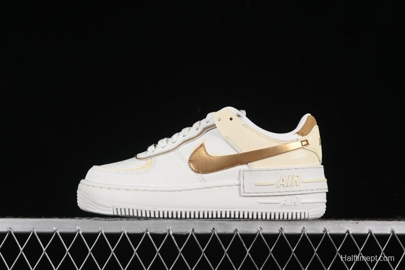 Nike Air Force 1 Shadow Lightweight Lifting Low-Top Casual Sneakers - DZ1847-108