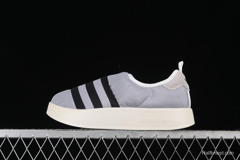 Adidas Puffylette GY1596 Winter Slip-On Sneakers with Warm Lining - AJC3
